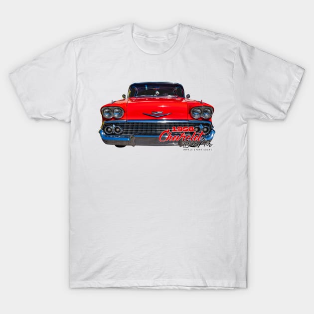 1958 Chevrolet Bel Air Impala Sport Coupe T-Shirt by Gestalt Imagery